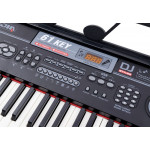 Klávesy 328-06 s mikrofónom čierne